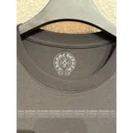 CHROME HEARTS 2025 Early Fall Collection 🔵 Sanskrit Print Logo Tee - Blue Cotton Long Sleeve w/ Round Neck - Image 15