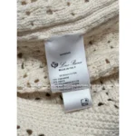LOROPIANA LP Light Luxury Hollow-Out Cashmere Cardigan 🐑 Runway-Grade Artisanal Knitwear - Image 8