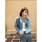 Gucci 2025SS Spring/Summer Collection ❕ GG Logo Burnout Denim Jacket - Embroidered Pocket Detail - Image 25