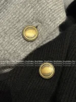 BRUNELLO CUCINELLI 2025SS Early Fall Collection 🩶 Robe-Style Cardigan - Belted Knit Coat with Metal Accents - Image 6