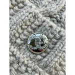Chanel 2024N Coco Neige Ski Collection 🆕 Jacquard Logo Cardigan - Zip-Front Knit Jacket with Artisanal Crochet - Image 29