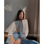 Chanel 2025B Early Fall Collection 🌈 Runway-Grade Colorful Tweed Jacket - Heavyweight Bouclé Knit w/ Crystal-Edge Buttons - Image 8