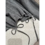 Dior 2025SS Early Fall Collection 🩶 Premium Gray Hooded Cardigan - Embroidered Logo Zip-Up w/ Cashmere-Wool Blend - Image 14