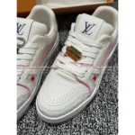 Louis Vuitton Premium 2025 Summer Couple Trainer Sneakers ✨ Embroidered Badge Detail - Gift Box Packaging - Image 17