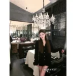 Chanel 24K Fall/Winter Collection 🌟 Runway Wool Blend Cardigan - Oversized Fit with Ruffle Sleeves 🦙 - Image 19