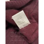 Chanel 2024N Coco Neige Ski Collection ❄️ Burgundy Jacquard Cashmere Sweater - Round Neck Pullover with Dust Bag - Image 8