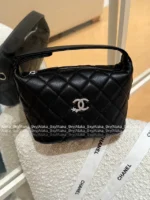 Chanel First Stock Available! ✨ 2025B Crystal Star Logo Bag - Caviar Leather Box Bag w/ Multi-Way Strap - Image 28