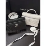 Chanel First Stock Available ⭐️ 2025B Caviar Leather Box Bag - Crystal Star Logo ✨ Multi-Way (Handheld/Crossbody) - Image 3