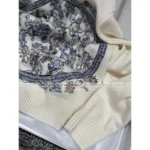 Dior 2025 Early Fall Collection ⭐️ 4D Jacquard Logo Sweater - 100% Cashmere Women's Pullover with Embroidery - Image 8