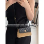 Chanel First Stock Available 🤎 25A Spring/Summer Collection - Vintage Chic Suede Flap Bag w/ Imported Hardware - Image 10