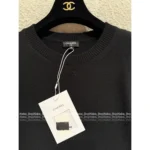 Chanel 25B Fall/Winter Collection 🎀 Bow-Cuff Jacquard Logo 100% Kashmir Cashmere Pullover - Image 10