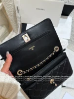 Chanel 2025S Sakura Pink Collection 🌸 Trendy CC Chain Bag - Heavy Crystal Letter Logo & Handle ⛓️ - Image 22