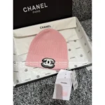 Chanel 25B Fall/Winter Collection ❄️ Towel-Embroidered Logo Set - 100% Kashmir Cashmere Scarf/Beanie/Gloves - Image 16