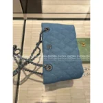 Chanel 2025C New Collection 💙 Denim Mini Tote Bag - Enzyme-Washed Denim w/ Detachable Chain Strap ⛓️ - Image 8