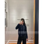 RALPH LAUREN La Fu 2025 Fall/Winter Collection 🤍 "Old Money Style" Hooded Cardigan - Cable Knit Zip-Up Jacket with Embroidery - Image 2
