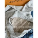 Louis Vuitton 25SS Early Fall Collection 🩶 Heavyweight Embroidered Logo Hoodie - Crystal-Studded Pullover w/ Relaxed Fit (Effortlessly Versatile~) - Image 6