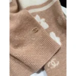 Chanel 2024N Coco Neige Ski Collection ❄️ Jacquard Logo Cashmere Sweater - High-Neck Knit with Dust Bag Packaging - Image 7