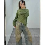 ACNE STUDIOS 1996 Series New Colorway 🆕 Round Neck Logo Tee - Cotton Short/Long Sleeve Shirt - Image 13