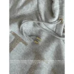 Louis Vuitton 25SS Early Fall Collection 🩶 Heavyweight Embroidered Logo Hoodie - Crystal-Studded Pullover w/ Relaxed Fit (Effortlessly Versatile~) - Image 5