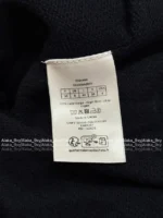 Dior 2025SS Early Fall Collection 🩶 Premium Gray Hooded Cardigan - Embroidered Logo Zip-Up w/ Cashmere-Wool Blend - Image 10