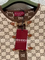 Gucci 2025 Early Fall Collection 🧶 Letter Logo Jacquard Wool Coat - Horsebit Detail & Pocket Design - Image 12
