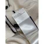 Louis Vuitton 2025SS Early Fall Collection 🆕 Gianna Jun Inspired Cardigan - Cashmere/Lambswool Blend w/ Towel Jacquard & Color-Block V-Neck - Image 12