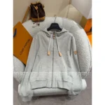 Louis Vuitton 2025SS Early Fall Collection 🩶 Grey Tone Lounge Set - Relaxed Athletic Hoodie & Joggers - Image 17
