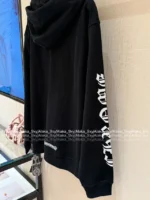 CHROME HEARTS 2025SS Early Fall Collection 🖤 Must-Have Streetwear Hoodie - Oversized Fit with Sanskrit Print & Zip Detail - Image 19