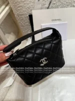 Chanel First Stock Available! ✨ 2025B Crystal Star Logo Bag - Caviar Leather Box Bag w/ Multi-Way Strap - Image 25