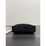 Chanel 2025 🖤 New 22Bag Tote - "Trash Bag" Letter Logo w/ Exclusive Imported Suede & Studs - Image 15