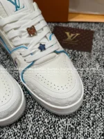 Louis Vuitton Premium 2025 Summer Couple Trainer Sneakers ✨ Embroidered Badge Detail - Gift Box Packaging - Image 13