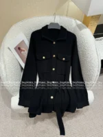 BRUNELLO CUCINELLI 2025SS Early Fall Collection 🩶 Robe-Style Cardigan - Belted Knit Coat with Metal Accents - Image 22