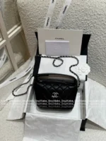 Chanel First Stock Available! ✨ 2025B Crystal Star Logo Bag - Caviar Leather Box Bag w/ Multi-Way Strap - Image 24