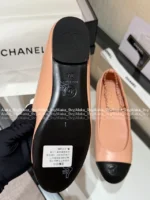 Chanel 2025B Early Fall Collection 🐼 Color-Block Mary Janes - Leather Chain Strap Two-Tone Pumps - Image 26