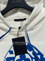 Louis Vuitton 🆕 2025SS Early Fall New Collection Printed Blue Letter Logo Hoodie Sweatshirt - Image 20