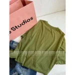 ACNE STUDIOS 1996 Series New Colorway 🆕 Round Neck Logo Tee - Cotton Short/Long Sleeve Shirt - Image 10
