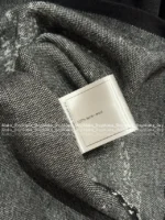 Chanel 25B Early Fall Collection 🖤 Snowflake Logo Sweater - Jacquard Wool Pullover with Round Neck - Image 18