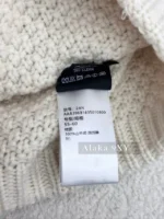Chanel 2024N Ski Collection 🖤 Heavyweight Cashmere Scarf / Knit Beanie with Metallic Logo - Ultra Warmth & Face-Slimming Effect - Image 21