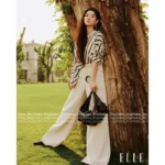Dior 2025 Early Autumn Collection 🔍 Celebrity-Inspired Knitwear - Cashmere/Silk Blend Diagonal Stripe Sweater - Image 12