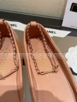 Chanel 2025B Early Fall Collection 🐼 Color-Block Mary Janes - Leather Chain Strap Two-Tone Pumps - Image 21