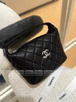 Chanel First Stock Available! ✨ 2025B Crystal Star Logo Bag - Caviar Leather Box Bag w/ Multi-Way Strap - Image 18