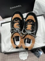 Chanel 2025B Fall/Winter Collection 🔎 Classic Quilted Panda 🐼 Black & White Color-Block Platform Sneakers 👟 - Chunky Lift Sole - Image 33
