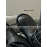 Balmain 2025 Fall/Winter Collection 🐾 Jisoo's BB Venom Boots - Techwear Style High-Shank Boots w/ Distressed Leather 👢 - Image 12