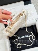Chanel 2025S Sakura Pink Collection 🌸 Trendy CC Chain Bag - Heavy Crystal Letter Logo & Handle ⛓️ - Image 39