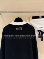 Chanel 25B Early Fall Collection 🎀 Dust Bag Packaging - 100% Kashmir Cashmere Peter Pan Collar Cardigan - Image 26