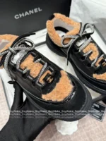 Chanel 2025B Fall/Winter Collection 🔎 Classic Quilted Panda 🐼 Black & White Color-Block Platform Sneakers 👟 - Chunky Lift Sole - Image 28