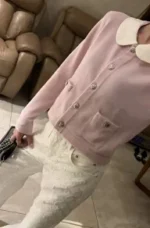 Chanel 25B Early Fall Collection 🎀 Dust Bag Packaging - 100% Kashmir Cashmere Peter Pan Collar Cardigan - Image 23