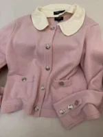 Chanel 25B Early Fall Collection 🎀 Dust Bag Packaging - 100% Kashmir Cashmere Peter Pan Collar Cardigan - Image 22