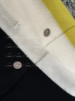 Chanel 2025C Early Spring Collection ❕ Cashmere Edition Lounge Set - Minimalist Contrast-Hem Hooded Coat & Wide-Leg Pants - Image 21