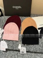 Chanel 25B Fall/Winter Collection ❄️ Towel-Embroidered Logo Set - 100% Kashmir Cashmere Scarf/Beanie/Gloves - Image 34